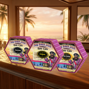 BBD Caribbean Rum Cake, Variety,  12 Cake Assortment - 4 oz. Case X 12